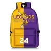 Sac à Dos NBA Kobe Bryant pour Enfants Cadeaux pour Garçon (SD1175) 28...