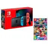 Nintendo Switch console Rouge Néon/Bleu Néon32Go + Mario Kart 8 Deluxe