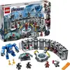 LEGO - La Salle des armures d'Iron Man Marvel Super Heroes - Jeu de construction - 524 pièces