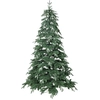 Sapin De Noël Effet Neige 210 Cm Avec Pied Acier Et Base Pliable, Mont...