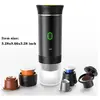 PIMPIMSKY Machine à expresso électrique portable, machine à café en poudre à capsules 3 en 1 compatible avec les capsules Nespresso Original,