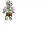 Peluche Minecraft Zombie porc 30cm