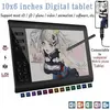 Tablettes Graphiques,Tablette de dessin graphique professionnelle 10x6...