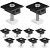 SSTRWGOOD Fixation Panneau Solaire: 10 Pièces Support Panneau Solaire ...