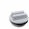 BASETBL 1 Pièce Bouchon De Vidange, 1"1/2, Joint Torique Intégré, Blan...