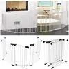 Barrière de sécurité pour escaliers - Blanche - 5 pièces - pour enfant...