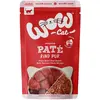 WOW.Pet 12x125g WOW Cat Adult Rind Pur Katzenfutter nass