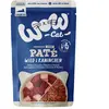 12x 125g WOW Cat Senior Paté Wild & Kaninchen Katzenfutter nass