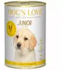 Boîte Chiot   Dog's Love Junior Volaille & Courges 400 gr