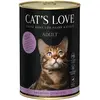 Cat's Love 6 x 400 g pour chat - poisson, poulet