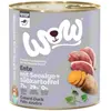 6x 800g WOW senior canard nourriture pour chien humide