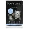 Sachet Chaton   Cat's Love Veau 85 gr
