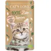 Cat's Love Bio 6 x 100 g pour chat - Junior volaille bio