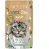 Cat's Love Bio 6 x 100 g pour chat - canard bio