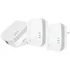 Strong : 3 adaptateurs CPL Powerline 600 Triple Pack Mini