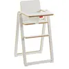 Chaise haute ulptra-plate Supaflat blanc