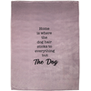 TIAKI Couverture pour chien "Home" taupe 75x100cm pour chiens & Amoure...