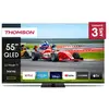 Thomson Google TV 55" QLED Pro avec pied central rotatif, 144Hz 140cm 2024