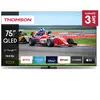Thomson Google TV 75" QLED Pro avec pied central rotatif, 144Hz 190cm 2024