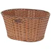 Brn Panier Vintage Eco Leather Oval One Size