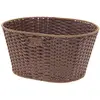 Brn Panier Vintage Eco Leather Oval One Size