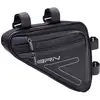 Brn Sacoche De Cadre Triangle 3 Zip Wp 1.7l One Size