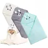 Serviette de Bain Bébé, Cape de Bain Bébé à Capuche,Lot de 3 Sortie de...