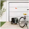 VIDAXL CLARENCE® Remorque de vélo/Chariot de transport - pour animaux ...