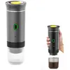 PRUMYA 12V Machine à Cafe Voiture - 3 En 1 Cafetière Portable pour Voy...