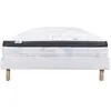 Luxury Literie Ensemble Matelas Bio Latex (140 x 190 cm, Sommier Eco)