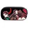 Trousse à crayon Demon Slayer Tanjirou Nezuko Noir 20x10x5cm