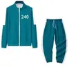 Ensemble costume de Cosplay Séries Télévisées Squid Game 240 Vert XL