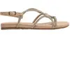 Sandales en daim femme Unisa Cooper Beige 36 COOPER_26_KS