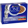 Purina One   lot mixte (4 variétés), nourriture humide pour chat