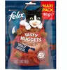 180g Tasty Nuggets boeuf, agneau Felix Friandises pour chat