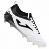 Joma Homme Zapatillas de Hombre Botte Oxford, Blanc/Noir, 43.5 EU