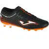 Chaussures de football - JOMA - Evolution 2401 - Crampons moulés - Terrain ferme - Noir