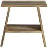 Hannun Table basse en bois de couleur marron