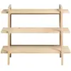 Hannun Etagère d’entrée en bois d’épicéa couleur beige