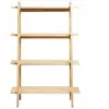 Hannun Bibliothèque en bois d’épicéa couleur beige