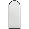Hannun Miroir sur pied en forme d’arc couleur noir