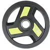 SOFTEE Disque olympique moderne pour adultes, unisexe, noir (noir), 10 kg