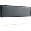 Moonia - Tête de lit rembourée Modena gris foncé  - 160 cm T.U