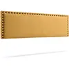Moonia Tête de Lit Tapisée MODENA Aqualine - 145 x 55 cm - Moutarde -