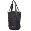 Sac fourre-tout Red Bay - Ternua - Coton et cuir - Fermeture zippée - Noir - Pour femme