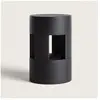 TECHBREY Efectoled - Balise led Extérieure 7W Aluminium 14cm Mokka Noir