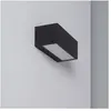 Ledkia Applique Murale LED Extérieure Aluminium Gropius 18W Éclairage ...