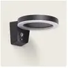 Applique Murale Extérieure Solaire led 5W Aluminium avec Détecteur de ...