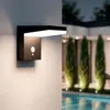 Applique Murale Solaire led 5W Aluminium avec Détecteur de Mouvement E...