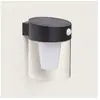 Applique Murale Extérieure Solaire LED 1,5W Aluminium avec Détecteur d...
